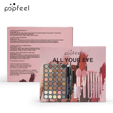 40 Color Eye Shadow Combination Set Beginner Makeup Tools Perfect Beauty Solution Valentines Day Gifts