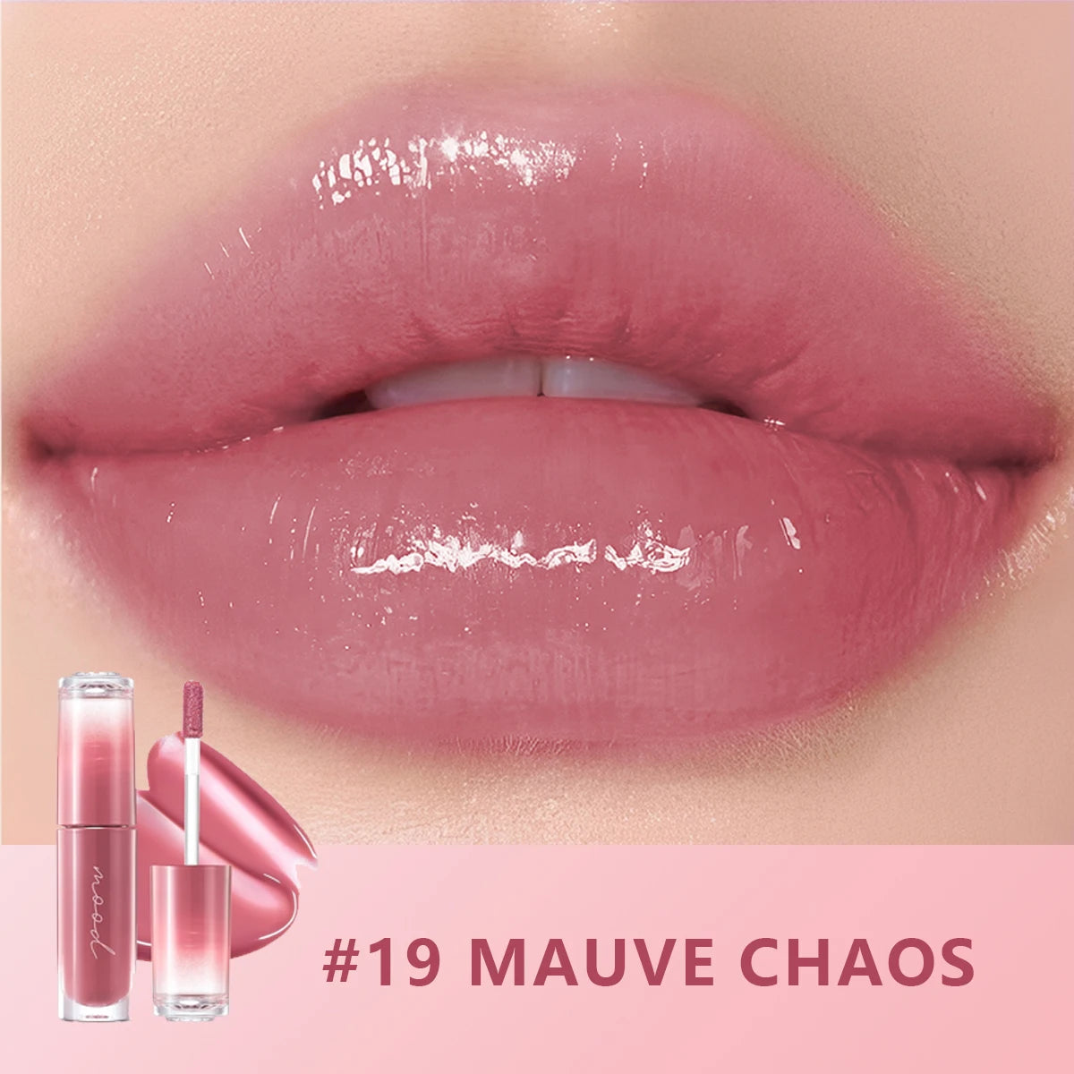 PERIPERA INK MOOD GLOWY TINT,Non-Sticky&Vivid Color,High-Shine Formula,Lightweight&Smudge-Proof,Korean Cosmetic,Korean Makeup
