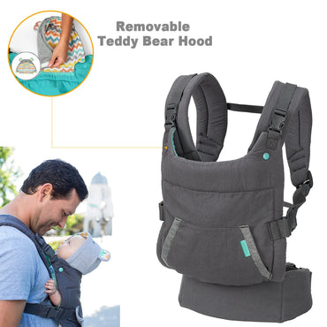 Front Hugging Baby Carrier Portable Children's Backpack Thickened Multifunctional Hoodie Kangaroo Style Baby Carrier