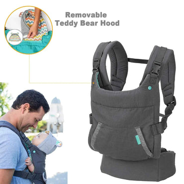 Front Hugging Baby Carrier Portable Children's Backpack Thickened Multifunctional Hoodie Kangaroo Style Baby Carrier