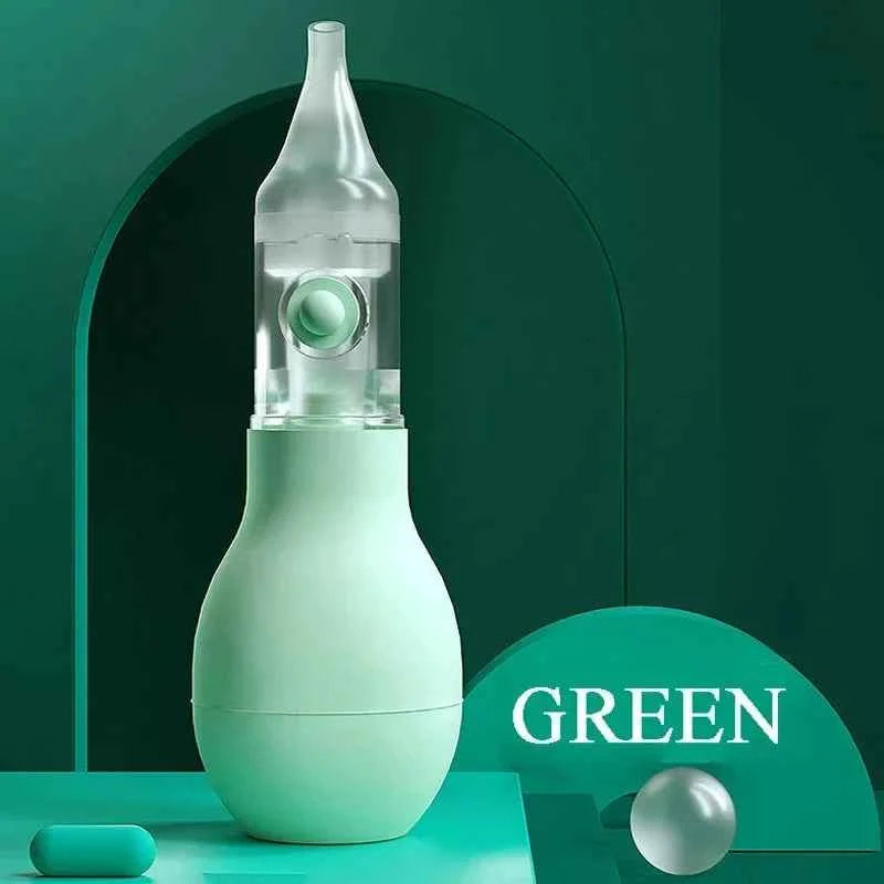 Soft Nasal Aspirator for Baby Anti-back Flow Nose Sucker New Born Vacuum Nose Cleaner Silicone Baby Safety Care Diagnostic-tool