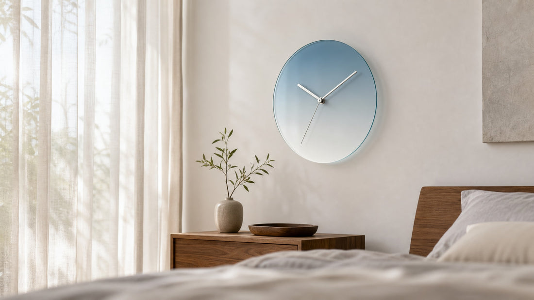 Silent Gradient Tempered Glass Wall Clock Buyer's Guide