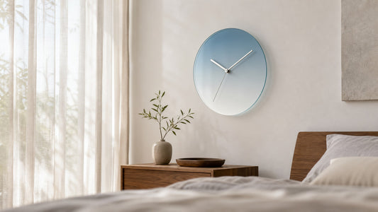 Silent Gradient Tempered Glass Wall Clock Buyer's Guide