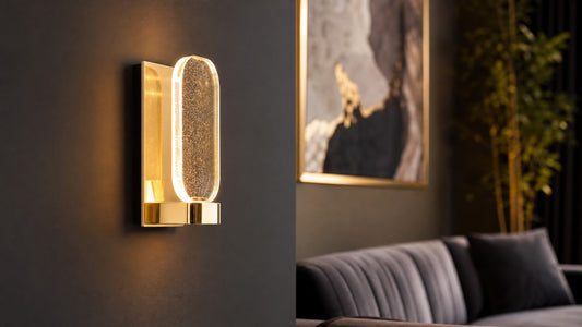 LED Acrylic Wall Sconce for Living Room & Bedroom Ideas