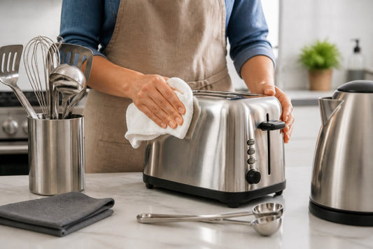 How to Clean Stainless Steel Kitchen Gadgets Safely