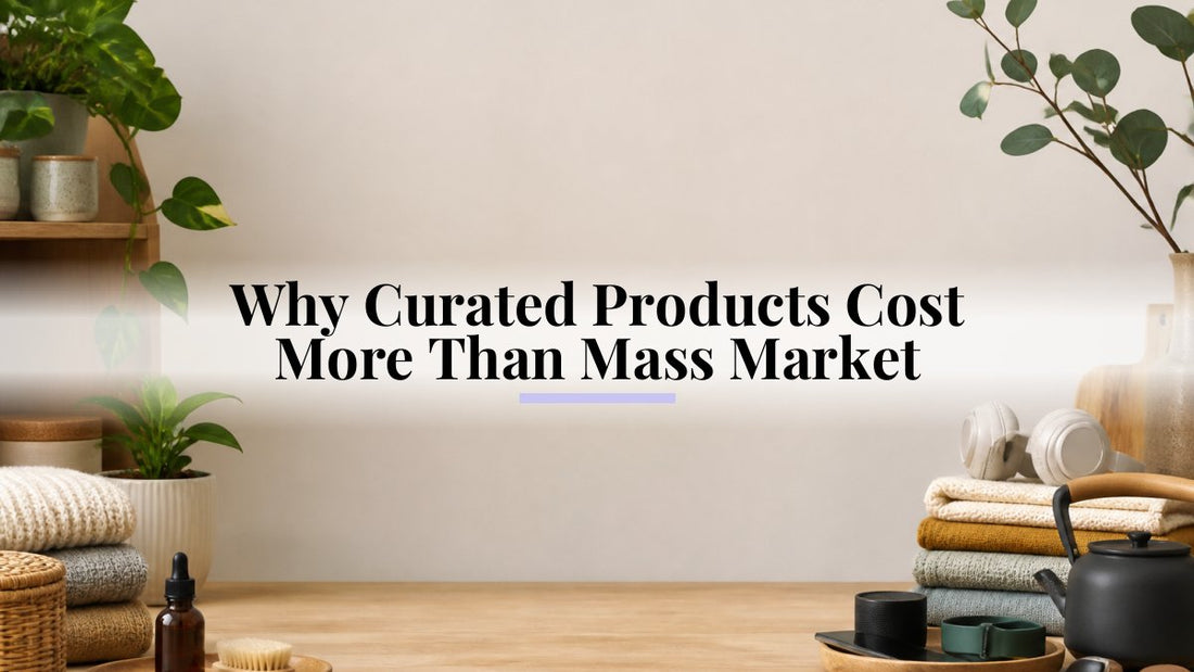 Why Curated Products Cost More Than Mass Market