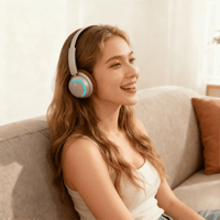 High-Quality Wireless Bluetooth-compatible Headphones, Smart Noise Cancelling, Universal Music Earbuds, V6.0 Headset Earphones