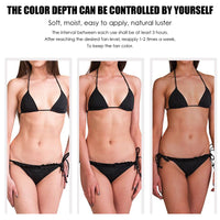 60ml Jaysuing Self Tanning Mousse Summer Bronze Tan Moisturizing Easy Application Natural Glow Soft Hydrated Skin Body Care
