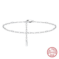 Rinntin Genuine 925 Sterling Silver Ball Faceted Bead Chain Anklets Fashion Women Summer Foot Bracelet Ankle Straps Jewelry SA80