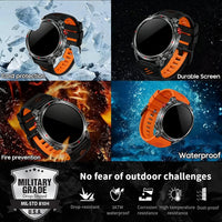 2026 New T-Rex3 Pro GPS Tracker 1100mAh Smartwatch Men 120-Day Standby Clock Rugged Outdoor Sport 10ATM Waterproof Call Watches