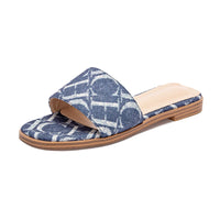 Classic Simple Design Wearable Comfortable Anti-slip Sole Letter Printed Slippers Seasonal New Summer Fashion Women's Sandals