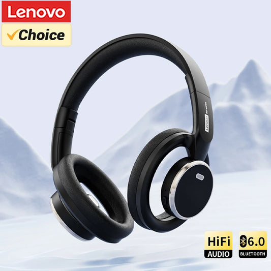 Original Lenovo LS116 Open-Ear Bluetooth 6.0 Earphone Wireless Stereo Headphones Gaming & Sports Foldable Long Battery Mic Gifts