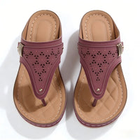 Women's Casual Beaded Flat Sandals, Bohemian Ankle Bracelet Flip Flops, Summer Beach Vacation Shoes for Women