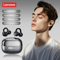 Lenovo LE302 HIFI Stereo Sports Ear Clip Earphones OWS Bluetooth 6.0 Headset Noise Cancelling Headphones Long Endurance Earbuds