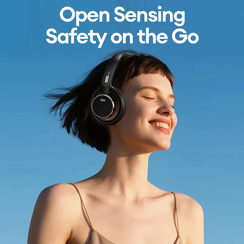 Original Lenovo LS116 Open-Ear Bluetooth 6.0 Earphone Wireless Stereo Headphones Gaming & Sports Foldable Long Battery Mic Gifts