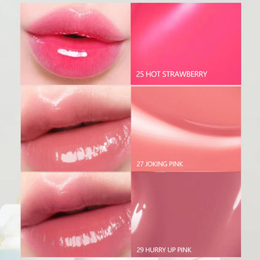 PERIPERA INK MOOD GLOWY TINT,Non-Sticky&Vivid Color,High-Shine Formula,Lightweight&Smudge-Proof,Korean Cosmetic,Korean Makeup