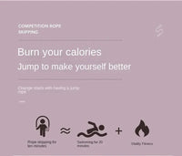 Adjustable Length Skipping Rope Speed Skipping Workout Fitness Kids Adults Sport Equipments Portable Exercise Training Equipment