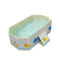 1pc Baby Bath Basin Foldable Bath Basin Easy To Store Simple Bathtub Convenient To Carry For Indoor And Outdoor Use