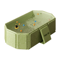 1pc Baby Bath Basin Foldable Bath Basin Easy To Store Simple Bathtub Convenient To Carry For Indoor And Outdoor Use