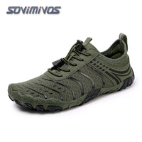 Water Shoes for Men Barefoot Beach Shoes Breathable Sport Shoes Quick Dry River Whtie Sea Aqua Sneakers Soft Beach Sneakers