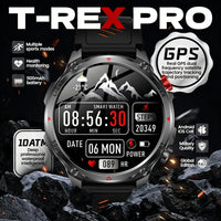 2026 New T-Rex3 Pro GPS Tracker 1100mAh Smartwatch Men 120-Day Standby Clock Rugged Outdoor Sport 10ATM Waterproof Call Watches