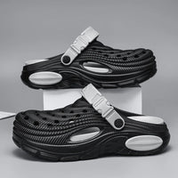 Plus Size47 48 Men Clogs Sandals Summer Outdoor Garden Clogs Hole Shoes Male Casual Shoes Water Shoes Comfort Home Soft Slippers