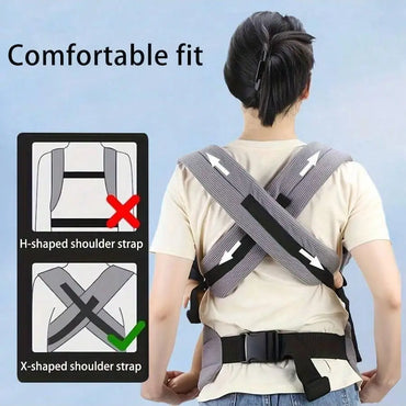 1Pc Simple Baby Carrier for Infants and Toddlers, Lightweight Baby Carrier, Multifunctional Front-Hold Baby Carrier - Comfortable and Soft, Easy to Use for Outings, a Gift for Your Baby
