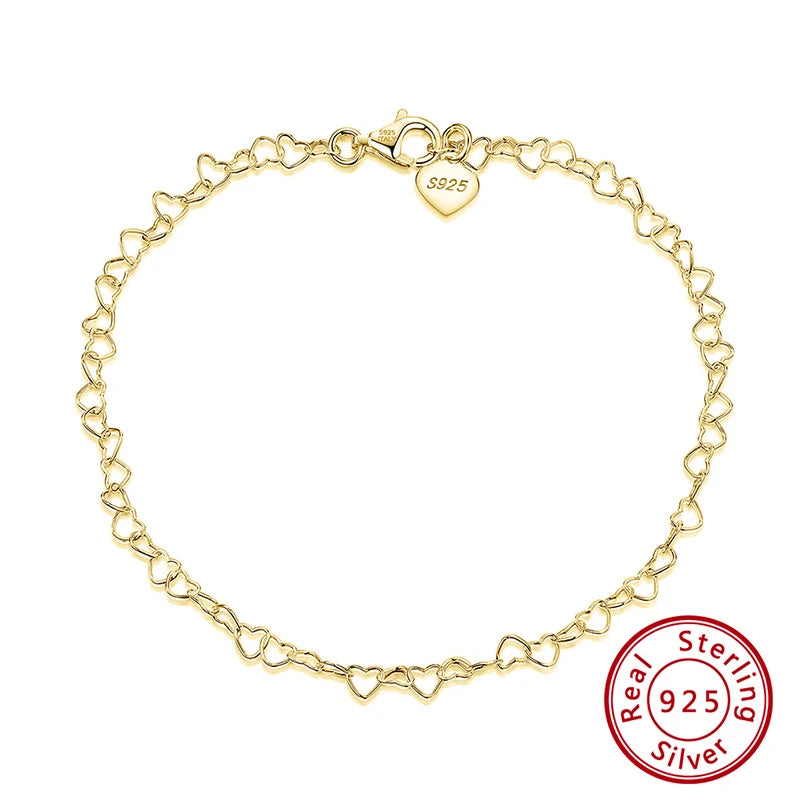 Rinntin Genuine 925 Sterling Silver Ball Faceted Bead Chain Anklets Fashion Women Summer Foot Bracelet Ankle Straps Jewelry SA80