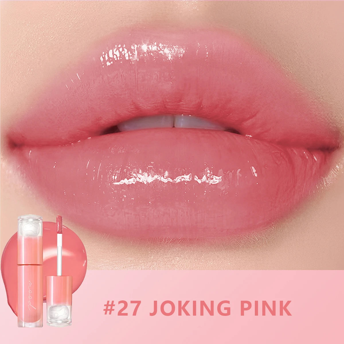 PERIPERA INK MOOD GLOWY TINT,Non-Sticky&Vivid Color,High-Shine Formula,Lightweight&Smudge-Proof,Korean Cosmetic,Korean Makeup