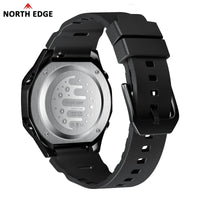 NORTH EDGE MERCURY Men's Military Digital Watch Stopwatch Waterproof 50M Sports Watches World Time