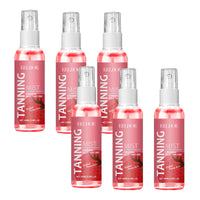 EELHOE 100ml Tanning Oil Spray Darker Sun Tan Bronzer Skin Tanned Intensifier Natural Nourishing Moisturizing Self-Tanning Care
