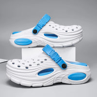 Plus Size47 48 Men Clogs Sandals Summer Outdoor Garden Clogs Hole Shoes Male Casual Shoes Water Shoes Comfort Home Soft Slippers