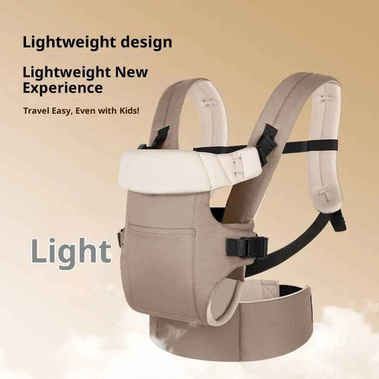 AIEBAO Baby Carrier Portable Toddler Wrap Shoulders Multifunctional Strap Infant Bag Adjustable Hipseat Shoulder Sling