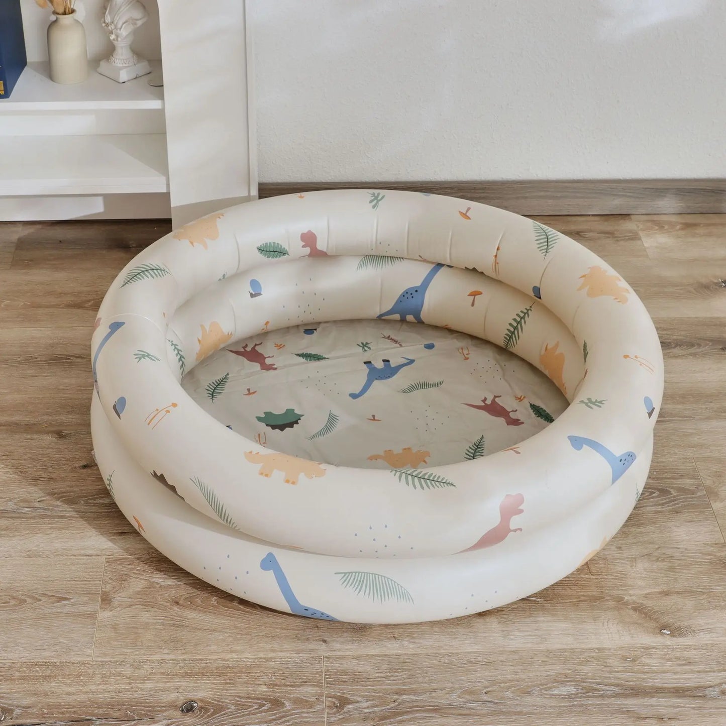 87cm Baby Inflatable Swimming Pool Outdoor Paddling Pool Infant Pool Round Children Room Bath Swimming Ring Summer Bathing Pool