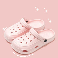 Women Home Slippers Men's Sandals Summer Garden Clogs Shoes Man Beach Slipper Outdoor Waterproof Soft Slides Casual Anti Slip