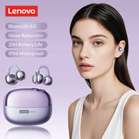 Lenovo LE302 HIFI Stereo Sports Ear Clip Earphones OWS Bluetooth 6.0 Headset Noise Cancelling Headphones Long Endurance Earbuds