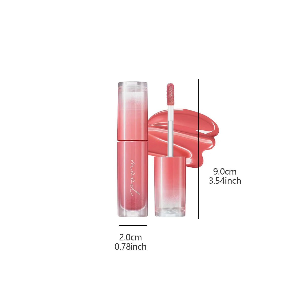 PERIPERA INK MOOD GLOWY TINT,Non-Sticky&Vivid Color,High-Shine Formula,Lightweight&Smudge-Proof,Korean Cosmetic,Korean Makeup