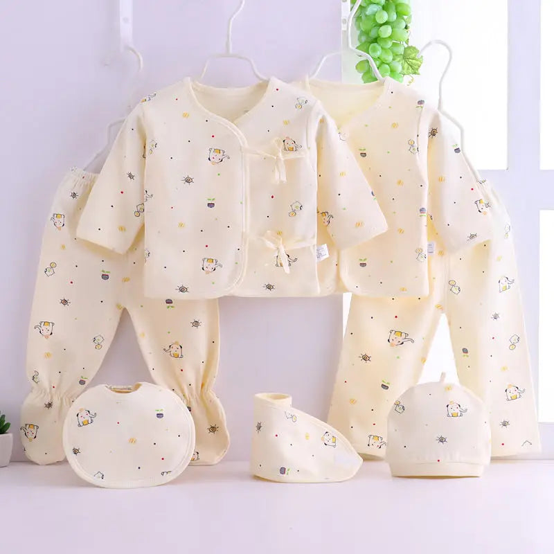 Newborn Clothes for Babies Cotton Suit 0 to 3 Months Just Newborn Supplies Summer Thin