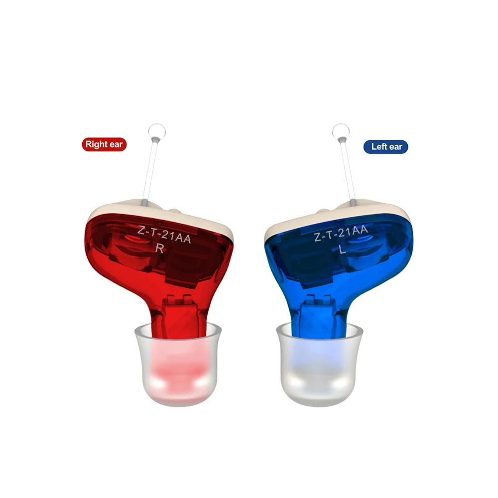 2025 Best Elderly Hearing Aid ITE Deaf The Listening Device Mini Wireless Sound Amplifier Invisible Hearing Aids Headphones