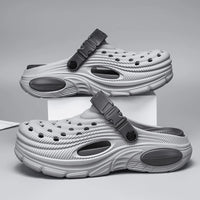 Plus Size47 48 Men Clogs Sandals Summer Outdoor Garden Clogs Hole Shoes Male Casual Shoes Water Shoes Comfort Home Soft Slippers
