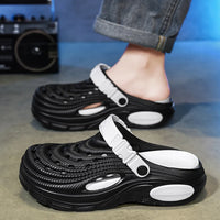 Plus Size47 48 Men Clogs Sandals Summer Outdoor Garden Clogs Hole Shoes Male Casual Shoes Water Shoes Comfort Home Soft Slippers