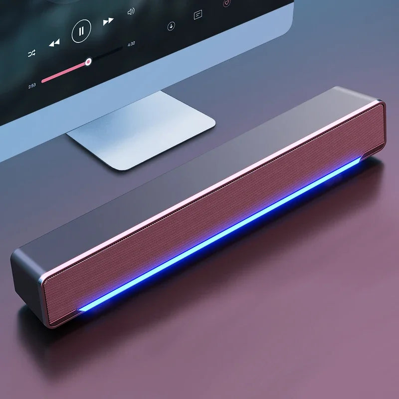 Soundbar Wired And Wireless Bluetooth 5.0 Speaker For TV Soundbar With Subwoofer Wireless Bluetooth Sound Bar For TV Laptop