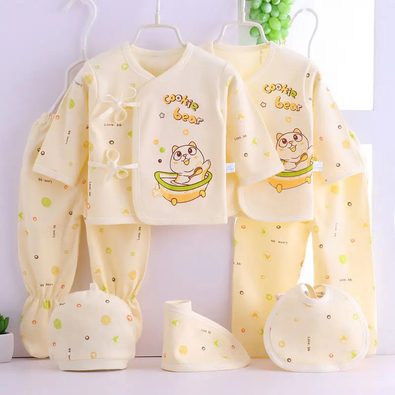 Newborn Clothes for Babies Cotton Suit 0 to 3 Months Just Newborn Supplies Summer Thin