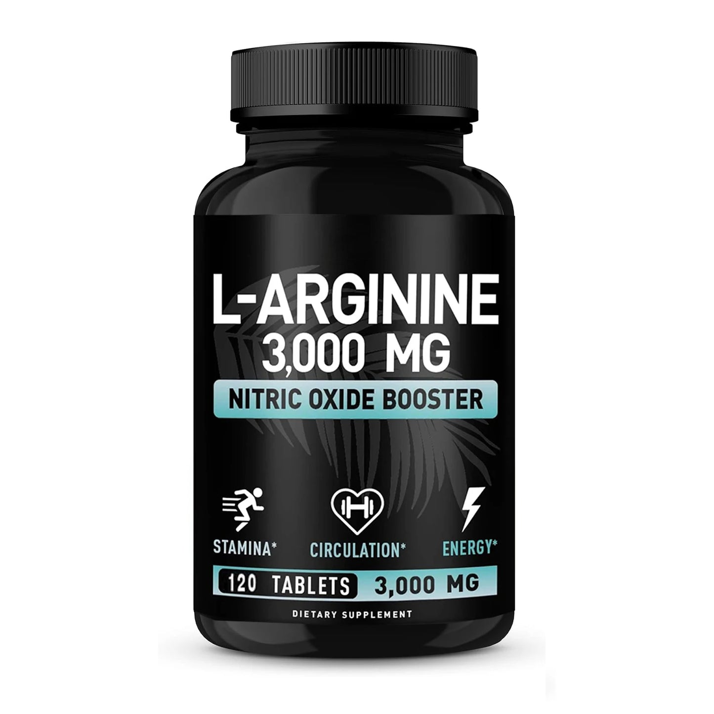 L Arginine 3000mg Capsules - 120 Capsules Nitric Oxide Supplement for Sport, Muscle and Energy - L-Arginine Nitric Oxide Booster