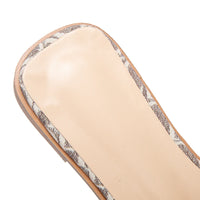 Classic Simple Design Wearable Comfortable Anti-slip Sole Letter Printed Slippers Seasonal New Summer Fashion Women's Sandals