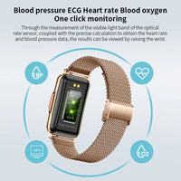 LIGE Smart Bracelet Women Smartwatch Men Heart Rate Blood Oxygen Waterproof Sport Smart Band Ladies Men Watch For Android IOS