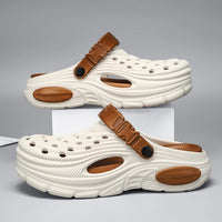 Plus Size47 48 Men Clogs Sandals Summer Outdoor Garden Clogs Hole Shoes Male Casual Shoes Water Shoes Comfort Home Soft Slippers