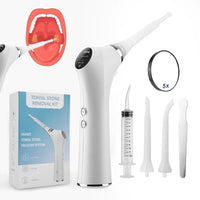 Visible Electric Tonsil Stone Remover Tool Visible Tonsil Stone Removal Kit 3 Suction Modes Tonsil Stone Removal Oral Care