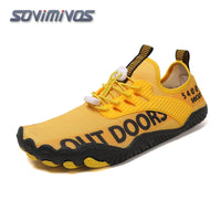 Water Shoes for Men Barefoot Beach Shoes Breathable Sport Shoes Quick Dry River Whtie Sea Aqua Sneakers Soft Beach Sneakers