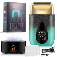 6-In-1 Electric Head Shaver for Bald Men 7 Blades Floating Razor Hair Trimmer USB Rechargeable LED Display Beard Shavers